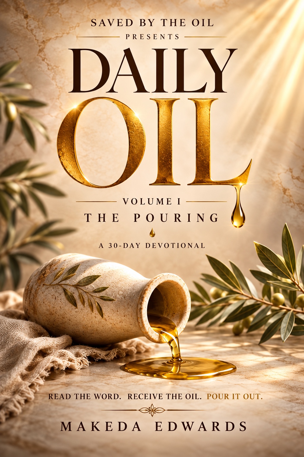 Daily Oil Volume I: The Pouring by Makeda Edwards